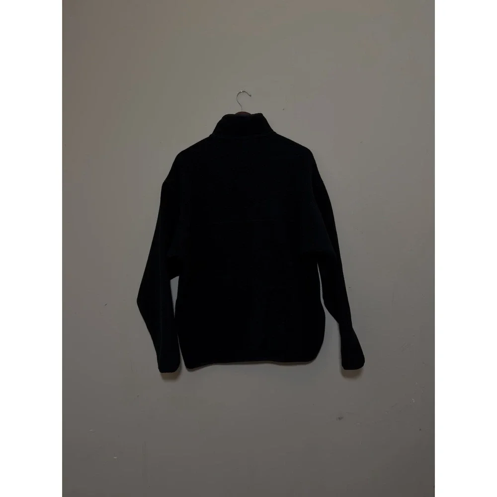 Rare Vintage Patagonia Synchilla Snap-T Pullover Black Mens Large FALL 2000